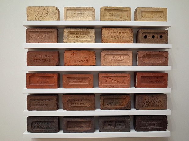 Twenty Four Bricks at the National Museum Cardiff, Wales