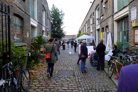 Pullens Open Studios, Iliffe Yard and Crampton Street, Elephant and Castle, London SE17, December 2011