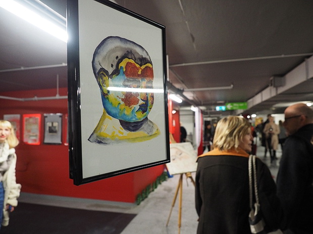 Q Park Art Exhibition, Chinatown, Soho, London, 3-9 February, 2014