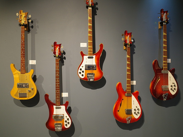 Rickenbacker guitars galore at this wonderful central London exhibition