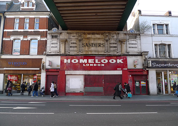 Homelook/Sanders 460 Brixton Road - yours for 9k/month