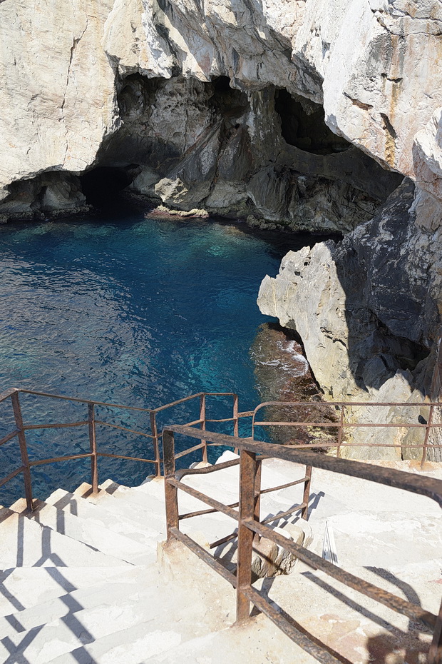 The magnificent Neptune's Grotto cave system in Alghero on the island of Sardinia, Italy