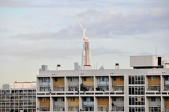 The London Shard inches closer to completion