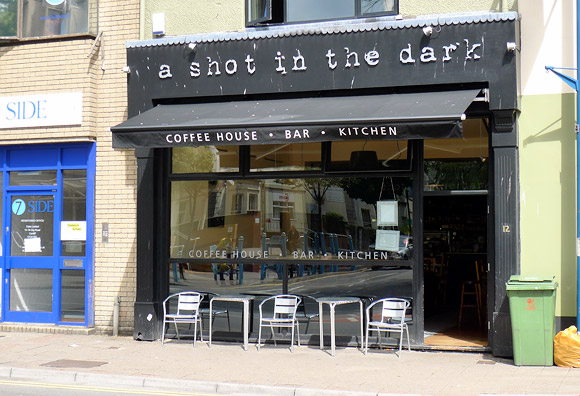 A Shot In The Dark coffee bar, Cardiff