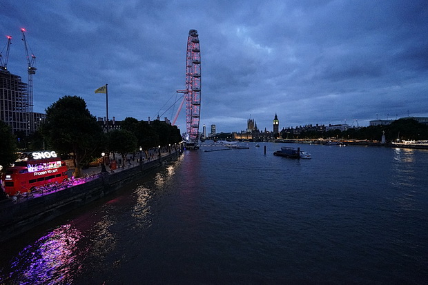 The beauty of London at night: a summer stroll along the South Bank, July 2017