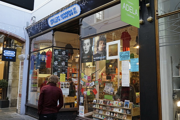 Spillers Records, Cardiff - the oldest record shop in the world, Wales