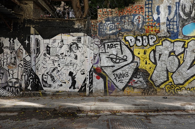 In photos: Street art and anarchist graffiti of Exarchia, Athens, Greece