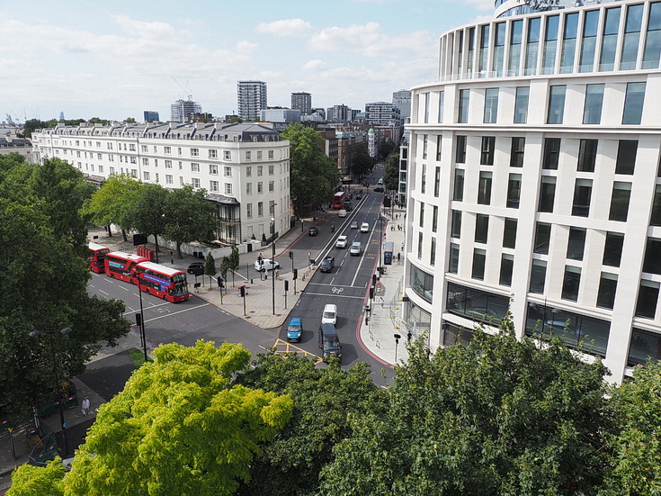 In photos: a trip up The Mound in Marble Arch, London