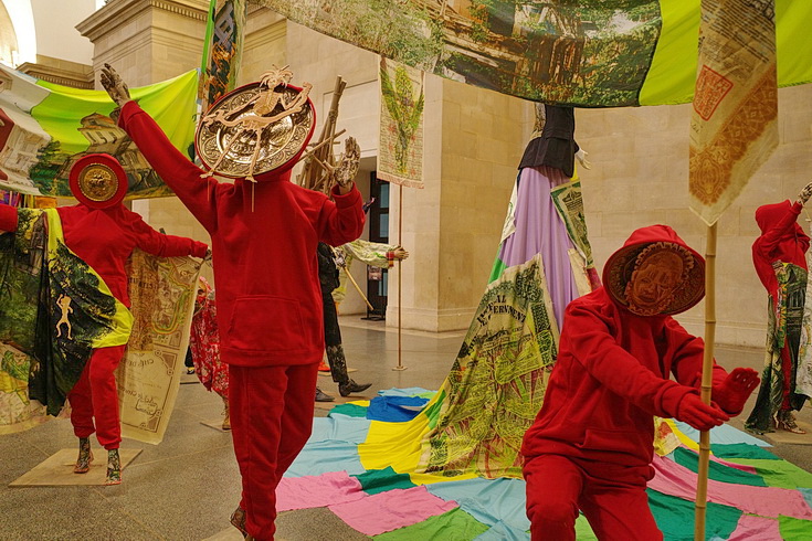 In photos: The Procession at the Tate Britain - remarkable, multicoloured reflection on imperialism