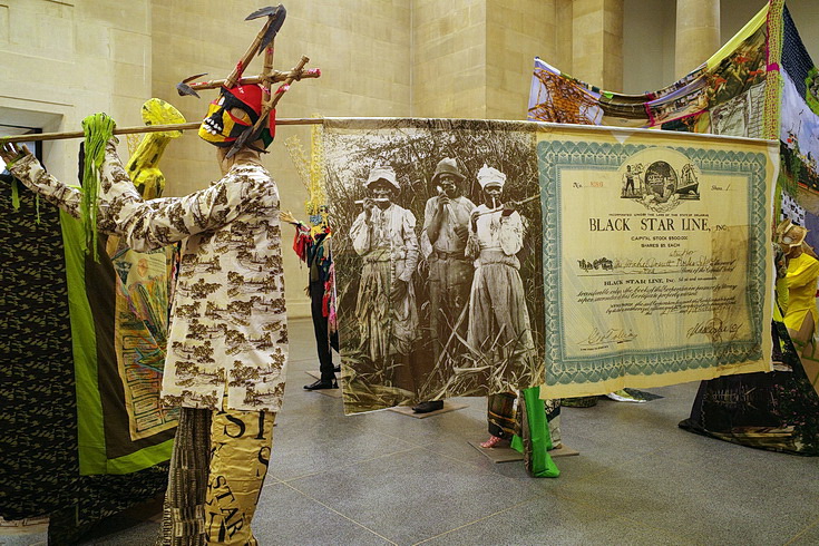 In photos: The Procession at the Tate Britain - remarkable, multicoloured reflection on imperialism