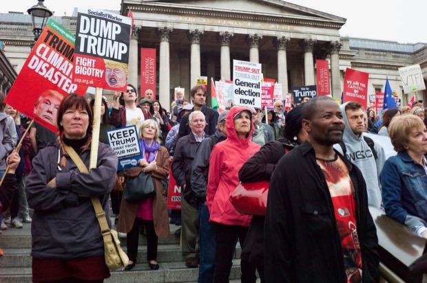 In photos: Donald Trump protests in central London, Tues 4th June 2019
