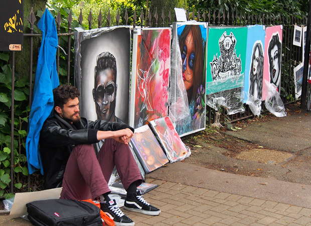 Urban Art Fair 2012, Josephine Avenue. Brixton, London SW2 15th July 2012