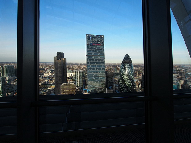 The Sky Garden at the Walkie Talkie tower, 20 Fenchurch Street, London