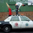 Copbusters and the policeman bottom-slapping cop car of Brixton remembered I’d completely forgotten about this crazy American cop car that used to be parked on Valencia Place in Brixton. Stuck on the top of the car was a large model...