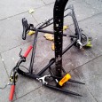 Here’s what happens when you don’t lock your bike properly outside Brixton tube Seen clinging lifelessly to one of the bike racks outside Brixton tube station yesterday was this heavily plundered bike, bereft of its wheels. The owner had made the foolish mistake of only locking the...