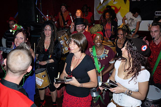 Fri 2nd March - samba drummers galore at the free BrixtonBuzz launch party!