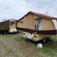 Here’s a short selection of unusual caravans and tents seen around the Endorse It Festival camping site. Above is a particularly precarious looking Conway trailer tent, with the ‘bedrooms’ supported on...