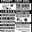 Offline tomorrow! A quick reminder about tomorrow’s bash. I’m ageing rapidly as I’m trying to organise 10 bands, 16 Brazilians drummers, 15 DJs, 2 VJs and a load of cabaret...