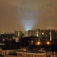 Bright light over London. Are we calling Batman? There’s a very bright blue light shining up into the central London night sky from what must be somewhere around the Southbank. I don’t think we’re in need of Batman...