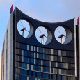 The rarely spinning turbines of the Strata Tower, south London Voted ‘Britain’s ugliest new building‘ by readers of Building Design magazine (and thus the holder of the 2010 Carbuncle Cup), the 43-storey Strata tower in south London presents a distinctive outline with its three turbines...