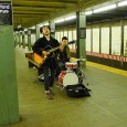 New York photos: subways, buskers, transvestites and fallout shelters Here’s another selection of photos from our December 2010 NYC trip, starting with these buskers on Bedford Avenue subway station, Williamsburg, Brooklyn.