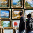 Every Saturday and Sunday in central London, a huge and rather ramshackle art market rises up on the railings surrounding Green Park, on the south side of Piccadilly.