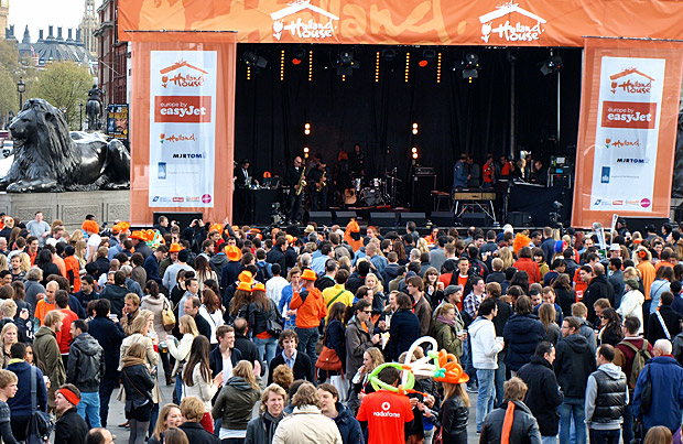 Holland House Dutch festival, Trafalgar Square, 14th April 2012