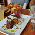 A delightful lunch at Terre a Terre, East Street, Brighton Yesterday, I was taken off to Brighton for a real birthday treat: lunch at Terre a Terre, which is just about my favourite vegetarian restaurant anywhere.