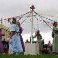 On the site of an ancient castle overlooking a south coast town, I witnessed a quintessentially English scene as the Queen of May was crowned in Hastings, East Sussex.