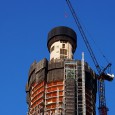 Shooting up in to the central London sky is the St George Wharf Tower, soon to be the tallest residential building in the UK.