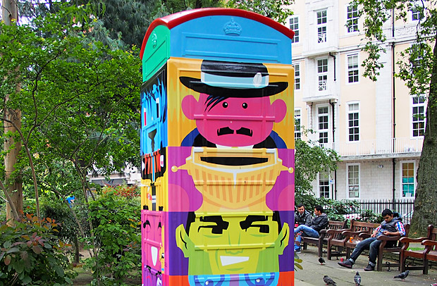 BT ArtBox Project celebrates the iconic British telephone box
