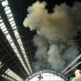 It’s now been renovated, refurbished, given a big posh polish and pushed upmarket, but back in 2001, St Pancras railway station was a different place.