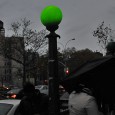 I like this near-monochrome image of a rain-lashed, winter’s late afternoon by Second Avenue subway station in New York City.