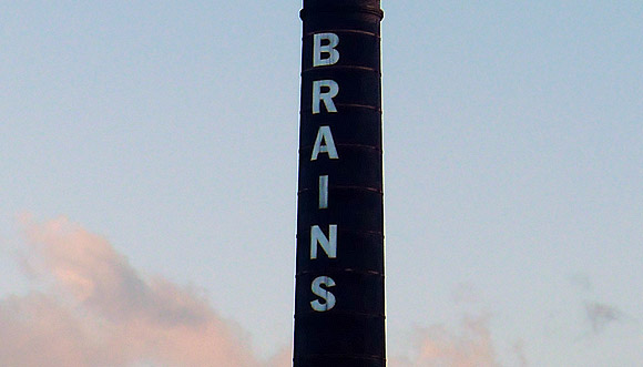 Great welcoming sites of Cardiff #1. The Brains tower
