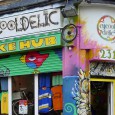 Cycooldelic Bike Hub, Brixton Road, Brixton – bicycle recycling for the local community Situated on Brixton Road (close to JAMM), it’s hard not to miss the brightly coloured exterior of the Cycooldelic Bike Hub.