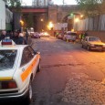 There’s some filming currently taking place in Valentia Place (off Coldharbour Lane) in central Brixton. I did a double take when I saw these mid-1980s police cars!