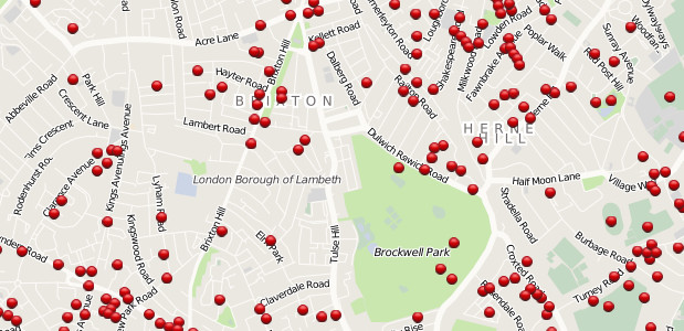 Did your street get bombed in the war? View Brixton WW2 bombsites on this fascinating website