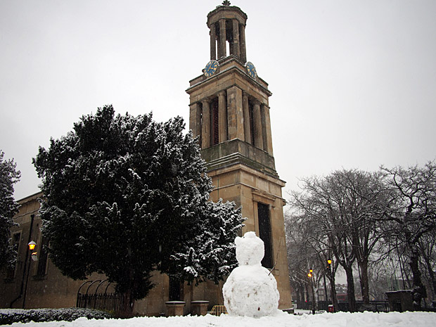 Brixton snow and snowmen, Windrush Square, Loughborough Park and Coldharbour Lane-10