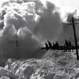 The news reporters may scream “Snow Chaos!’ every time a few centimeters of the white stuff sprinkles down on Blighty, but it’s looking pretty tame compared to this astonishing archive footage of a...