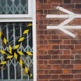 Spotted yesterday – a hand-painted British Railways logo painted on to the wall of Otford railway station in Kent, next to a damaged window covered in hazard tape. Formed of two...