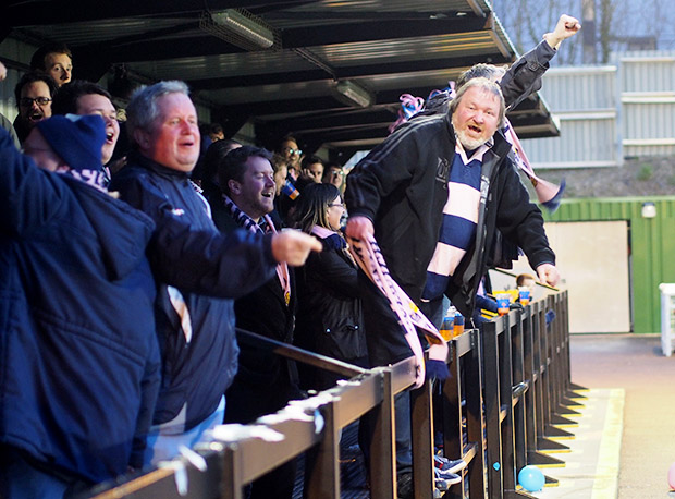 Isthmian League Cup Final - Dulwich Hamlet 2 Concord Rangers 3 - photo report