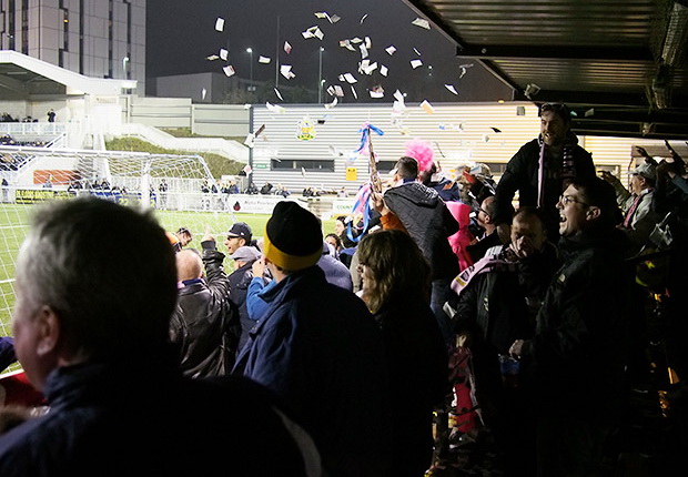 Isthmian League Cup Final - Dulwich Hamlet 2 Concord Rangers 3 - photo report