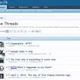 There was a short-lived but suitably outraged reaction from some members on the busy urban75 forums early this morning, when the site’s font switched to the monstrosity that is Comic Sans.
