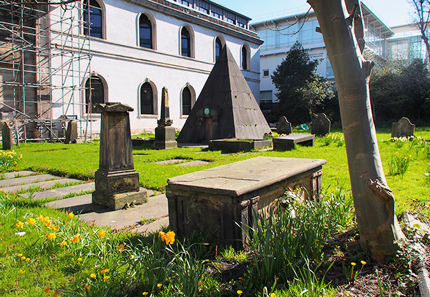 The curious Pyramidal tomb of William Mackenzie in Liverpool