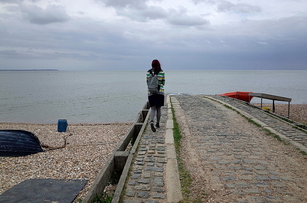 Beach scenes and harbour views of Whitstable, Kent