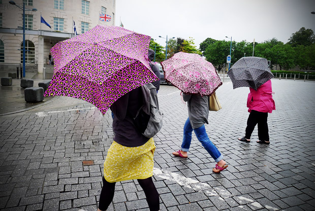 It's official - Cardiff is the wettest city in Britain, followed by Glasgow and Preston