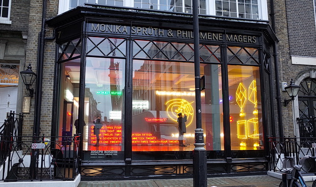 A dazzling display of neon art: Amnesia: Various, Luminous, Fixed at Sprüth Magers, London