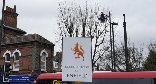 In photos: Enfield, north London: signs, architecture, town centre and more