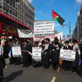 United For Palestine: anti-Israel Protest on Oxford Street, London