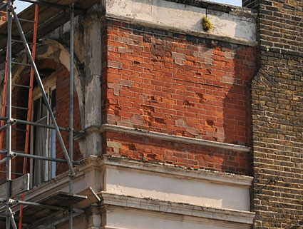 Russell Hotel, 189, Brixton Road and Caldwell Street, Brixton, Lambeth, London